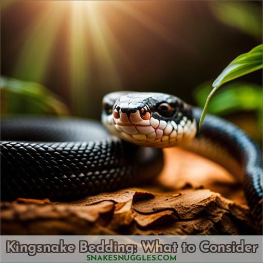 Kingsnake Bedding: What to Consider