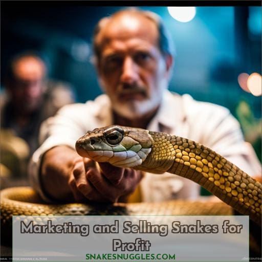 Marketing and Selling Snakes for Profit