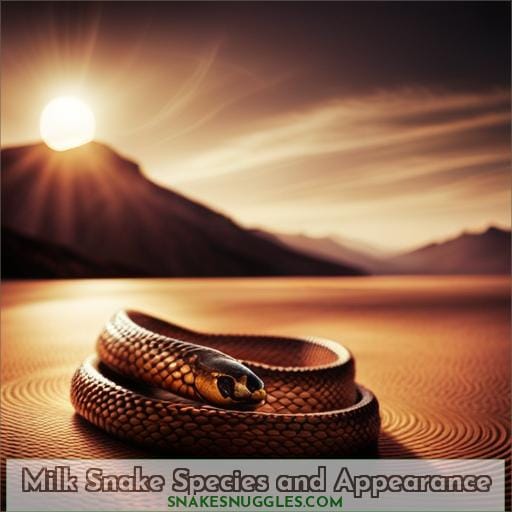 Milk Snake Species and Appearance