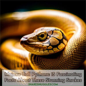 mojave ball pythons 15 cool facts