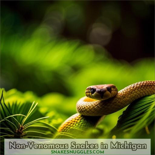 Non-Venomous Snakes in Michigan