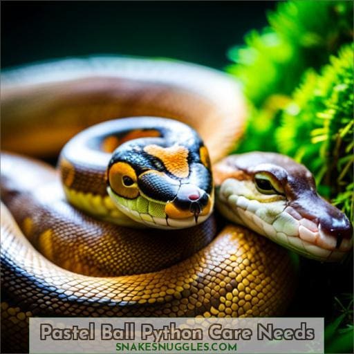 Pastel Ball Python Care Needs