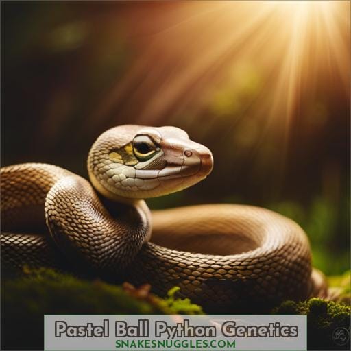 Pastel Ball Python Genetics