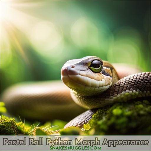 Pastel Ball Python Morph Appearance