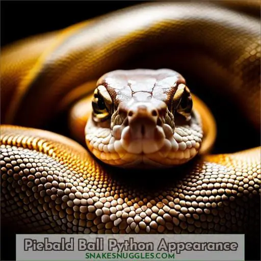 Piebald Ball Python Appearance