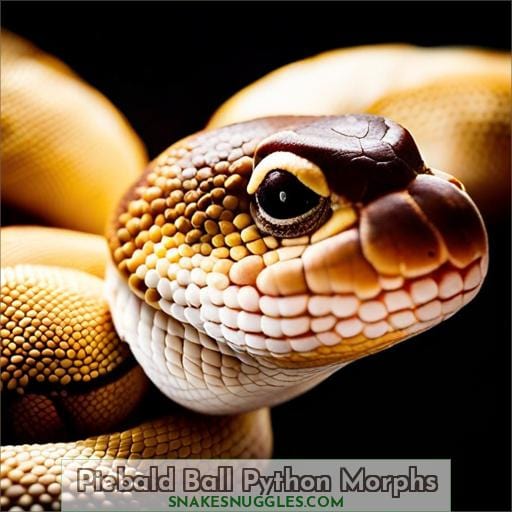 Piebald Ball Python Morphs