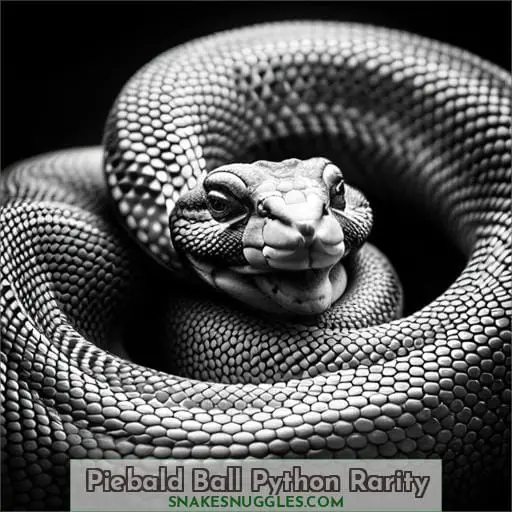 Piebald Ball Python Rarity