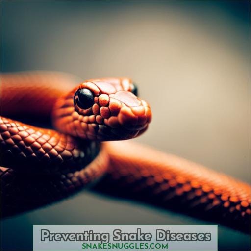 Preventing Snake Diseases
