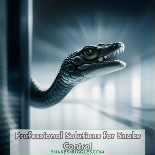 Professional Solutions for Snake Control