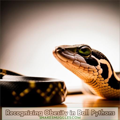Recognizing Obesity in Ball Pythons