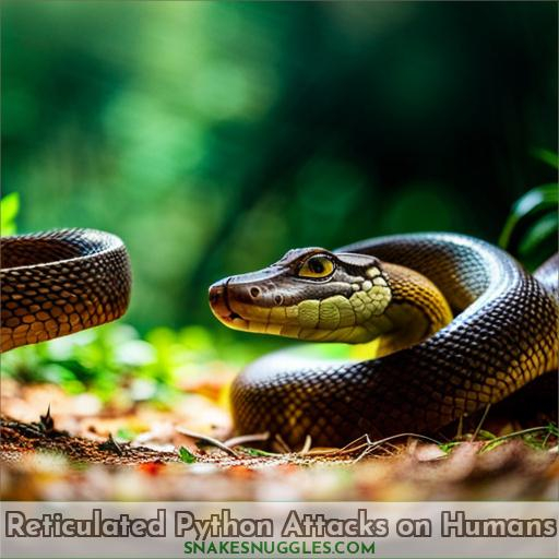 Reticulated Python Attacks on Humans