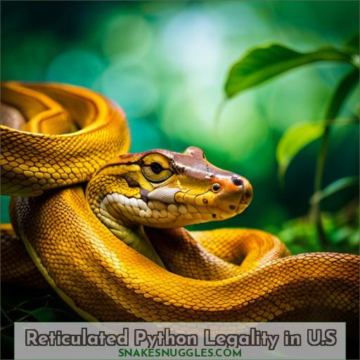 Reticulated Python Legality in U.S