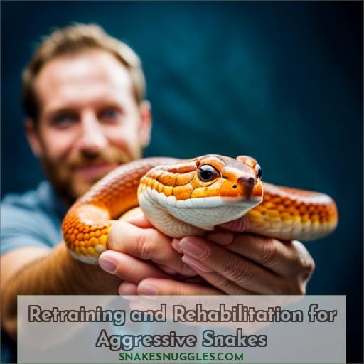 Retraining and Rehabilitation for Aggressive Snakes