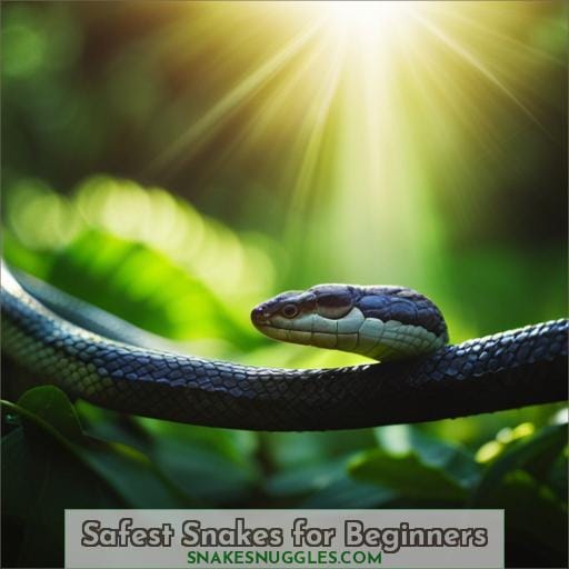 Safest Snakes for Beginners