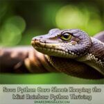 Savu Python Care Sheet: Keeping the Mini Rainbow Python Thriving