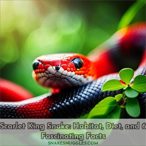 scarlet king snakes habitat diet and 6 interesting facts