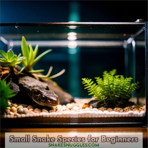 Small Snake Species for Beginners