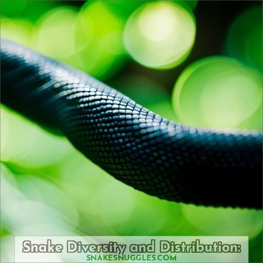 Snake Diversity and Distribution: