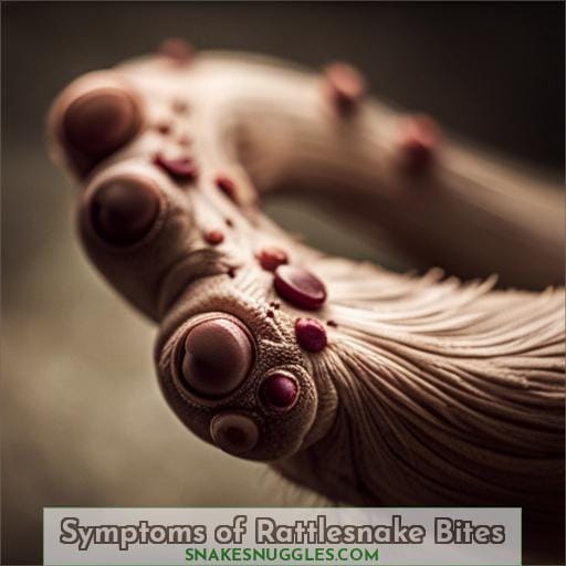 Symptoms of Rattlesnake Bites