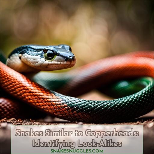 these 5 snakes look similar to copperheads