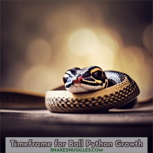 Timeframe for Ball Python Growth