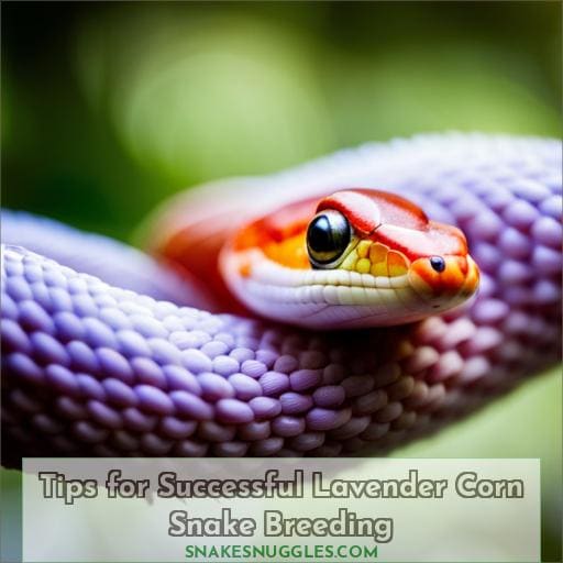 Tips for Successful Lavender Corn Snake Breeding