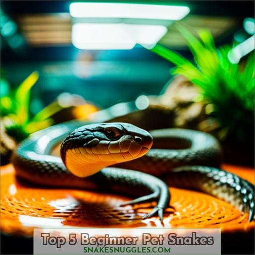 Top 5 Beginner Pet Snakes