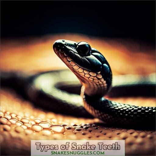 Types of Snake Teeth