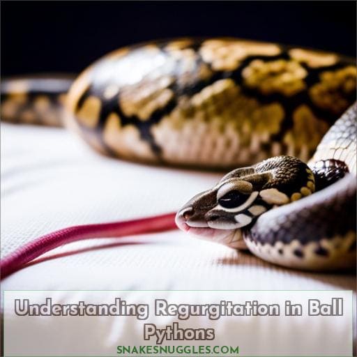 Understanding Regurgitation in Ball Pythons