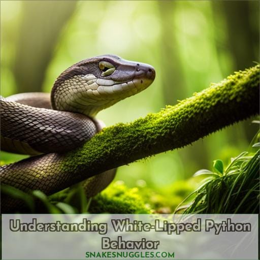 Understanding White-Lipped Python Behavior