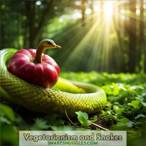 Vegetarianism and Snakes
