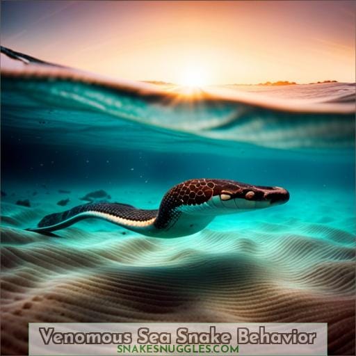 Venomous Sea Snake Behavior