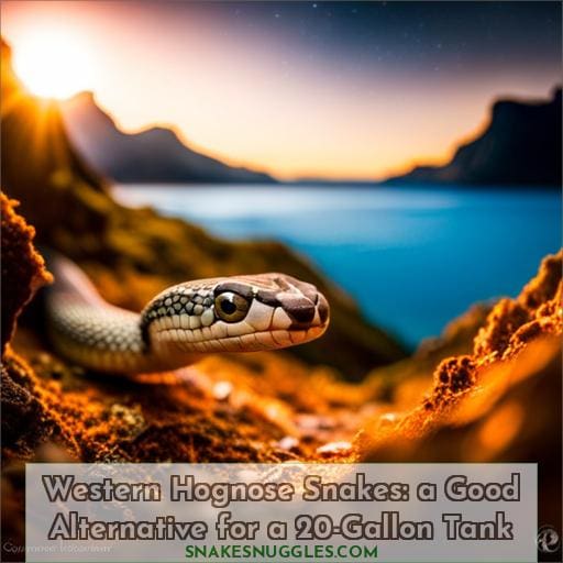 Western Hognose Snakes: a Good Alternative for a 20-Gallon Tank