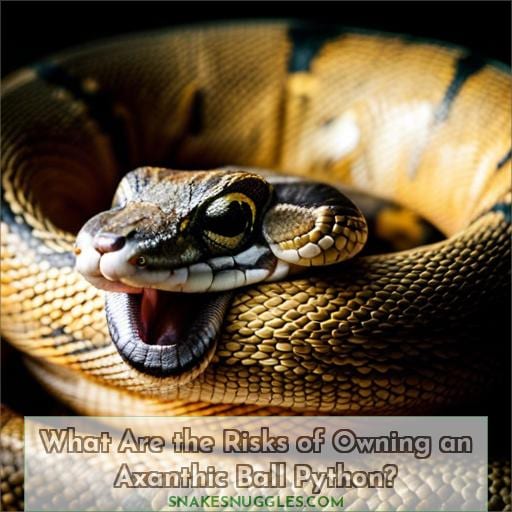 What Are the Risks of Owning an Axanthic Ball Python