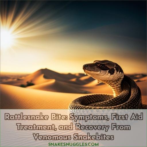 what happens when a rattlesnake bites with pictures and facts