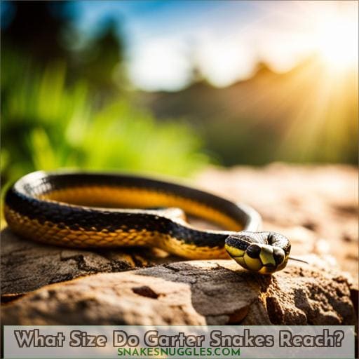 What Size Do Garter Snakes Reach