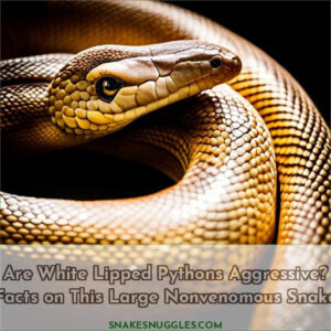 are white lipped pythons aggressive