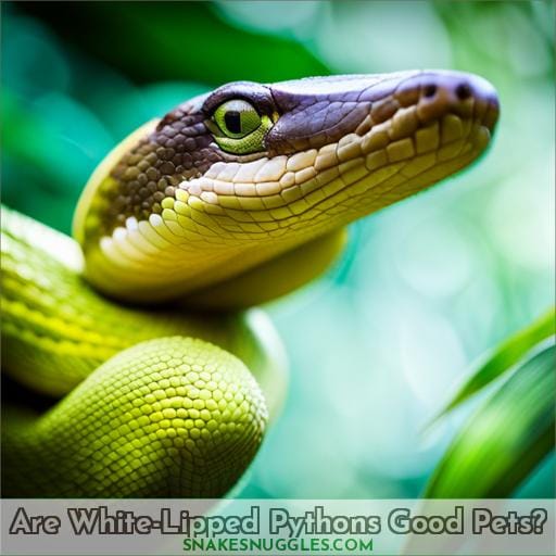 Are White-Lipped Pythons Good Pets