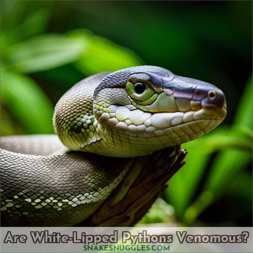 Are White-Lipped Pythons Venomous