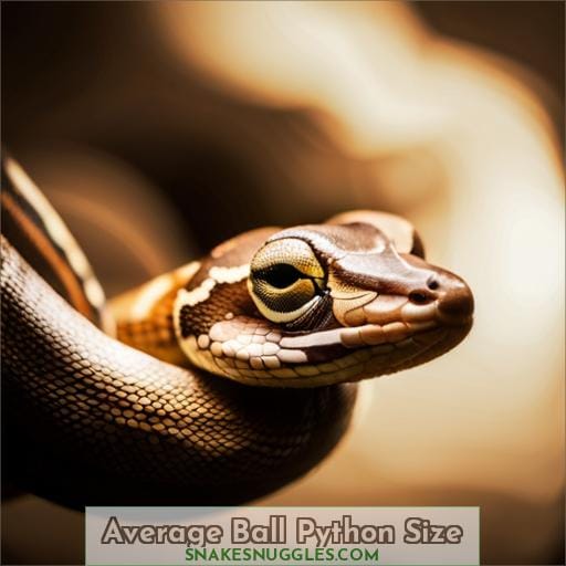 Average Ball Python Size