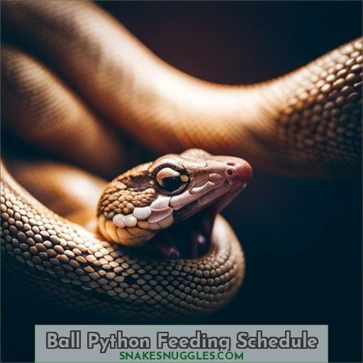 Ball Python Feeding Schedule