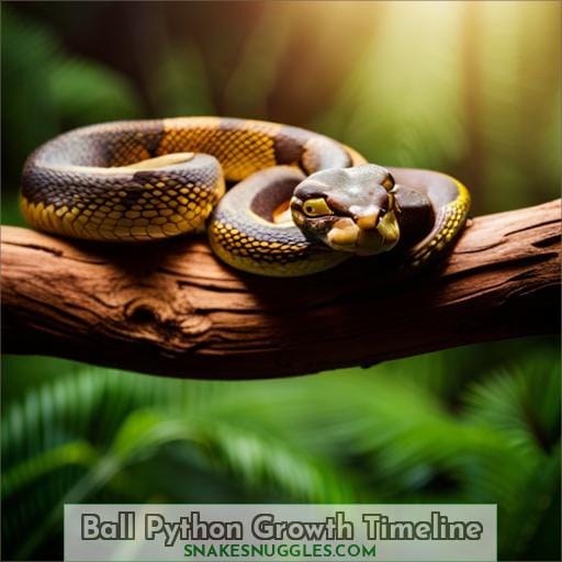 Ball Python Growth Timeline