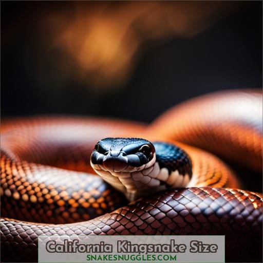 California Kingsnake Size
