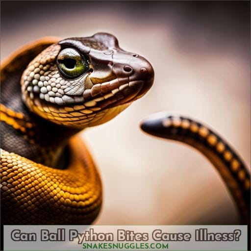 Can Ball Python Bites Cause Illness