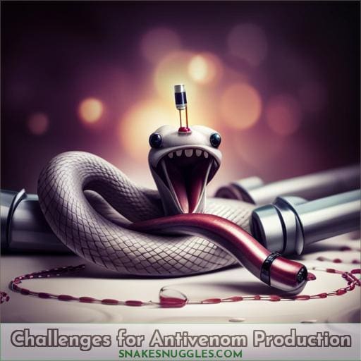 Challenges for Antivenom Production