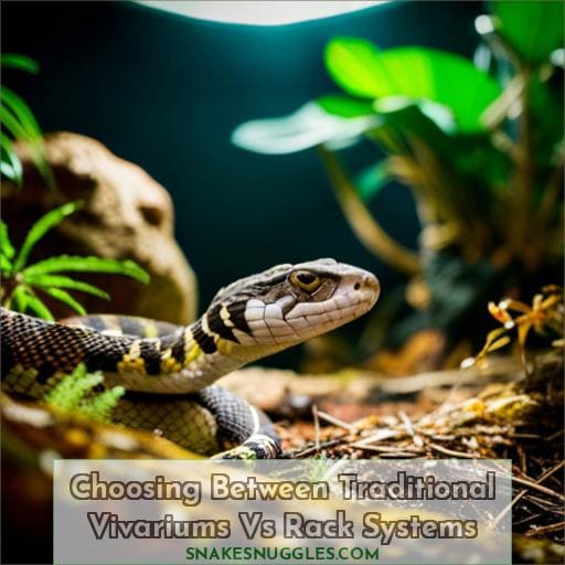Choosing Between Traditional Vivariums Vs Rack Systems