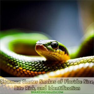 common garter snakes size bite information pictures and facts