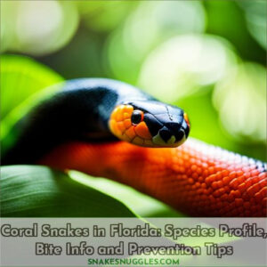 coral snakes a species profile with pictures and bite information