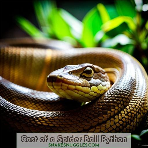 Cost of a Spider Ball Python