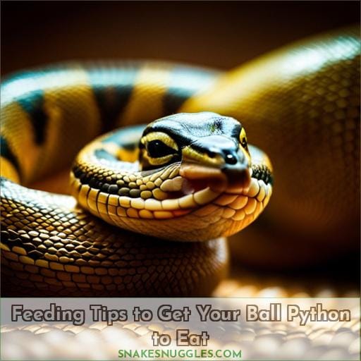 Feeding Tips to Get Your Ball Python to Eat